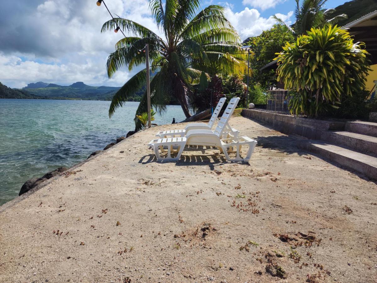 Villa De La Baie Raiatea - Bord De Mer Uturoa Eksteriør billede