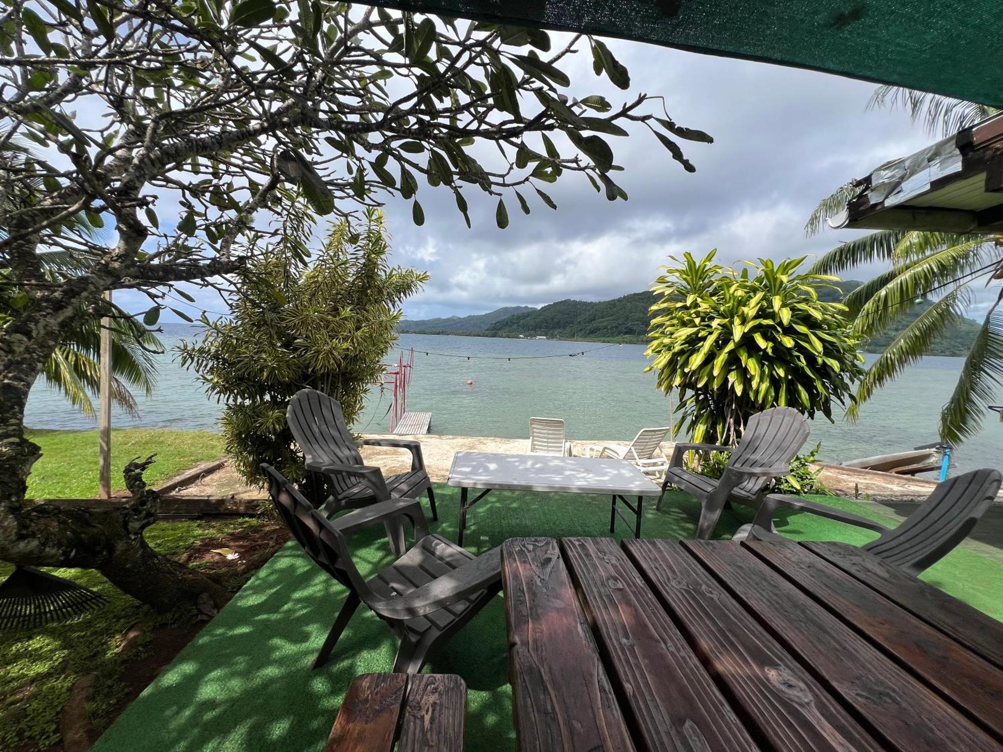 Villa De La Baie Raiatea - Bord De Mer Uturoa Eksteriør billede