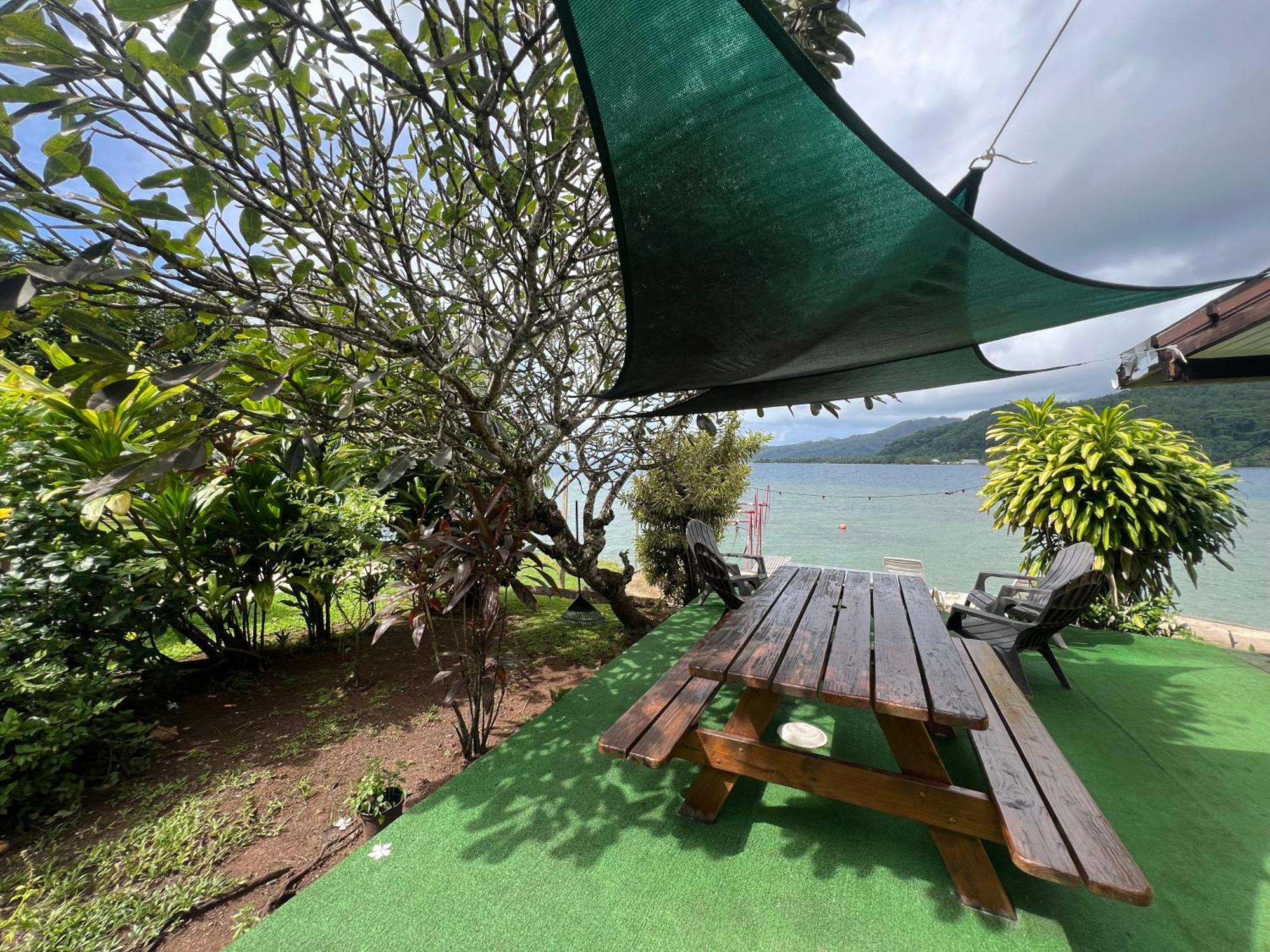 Villa De La Baie Raiatea - Bord De Mer Uturoa Eksteriør billede